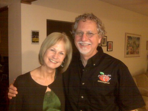 Joyce and Bill Suchy at their home in Orlando